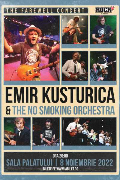 Poster eveniment Emir Kusturica & The No Smoking Orchestra