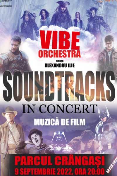 Poster eveniment Vibe Orchestra - Soundtracks in Concert