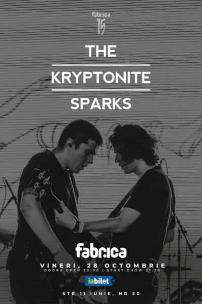 Poster eveniment The Kryptonite Sparks