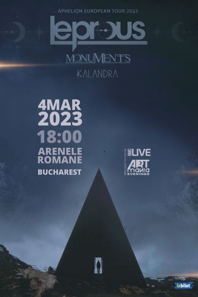 Poster eveniment ARTmania Evenings 2023 - concert Leprous