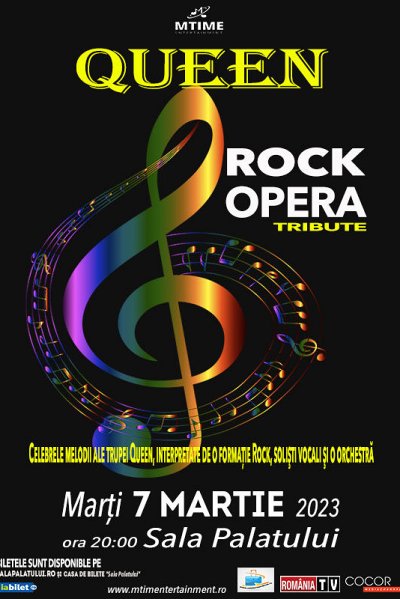 Poster eveniment Queen Rock Opera