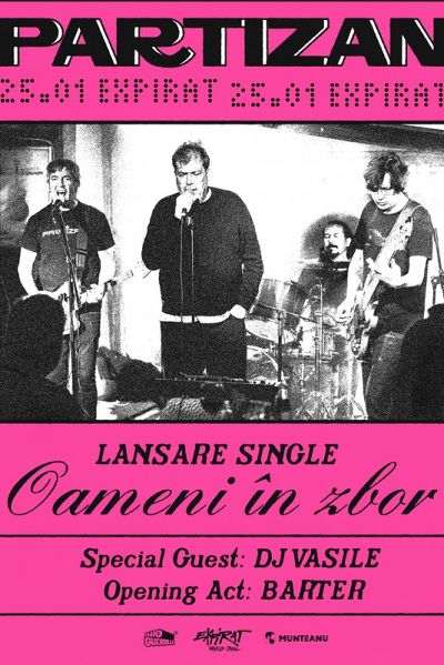 Poster eveniment Partizan - lansare single