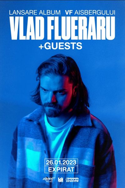 Poster eveniment Vlad Flueraru - lansare album