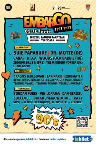 Poster eveniment Embargo Fest 2023