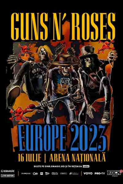 Poster eveniment Guns N\' Roses