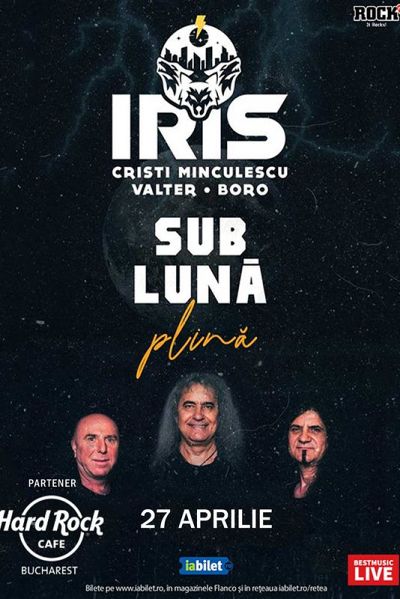 Poster eveniment IRIS - Cristi Minculescu, Valter, Boro