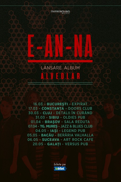 Poster eveniment E-an-na - lansare album