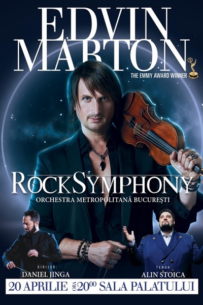 Poster eveniment Edvin Marton - Rock Symphony