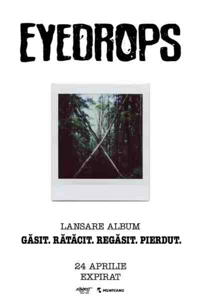 Poster eveniment Eyedrops - lansare album