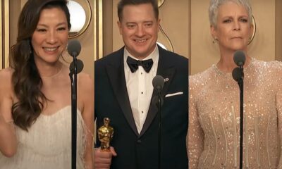 Michelle Yeoh / Brendan Fraser / Jamie Lee Curtis la Premiile Oscar 2023