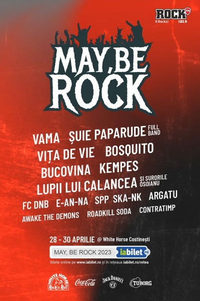 Poster eveniment May, Be Rock 2023