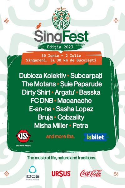 Poster eveniment SingFest 2023