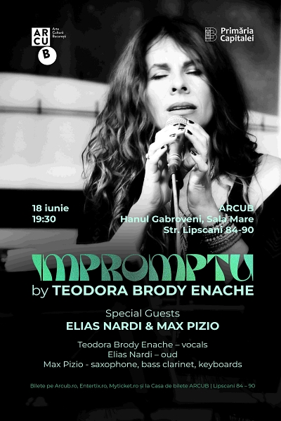 Poster eveniment Teodora Brody Enache