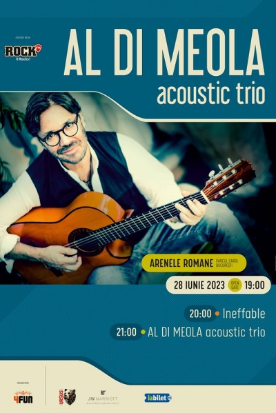 Poster eveniment Al Di Meola acoustic trio