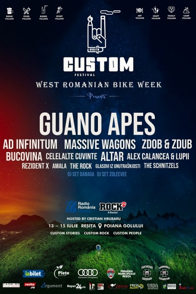 Poster eveniment Custom Reșița Festival 2023