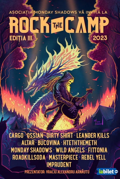 Poster eveniment Rock the Camp 2023