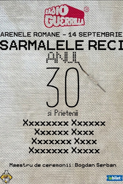 Poster eveniment Sarmalele Reci - Anul 30