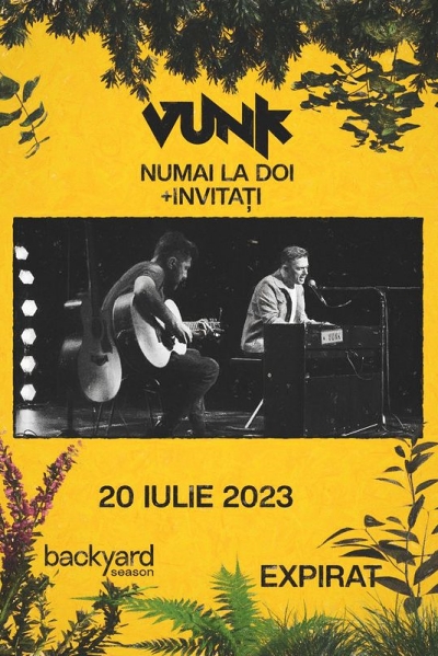 Poster eveniment Vunk - Numai la doi