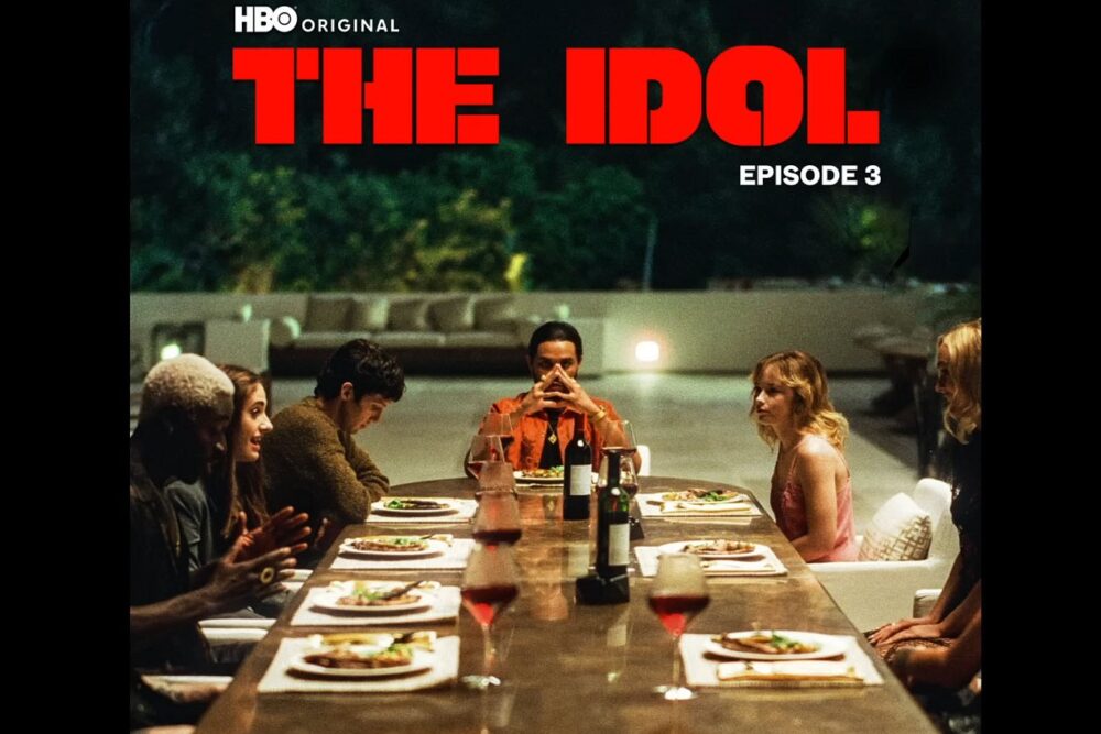 Coperta single The Weeknd The Idol Lesser Man