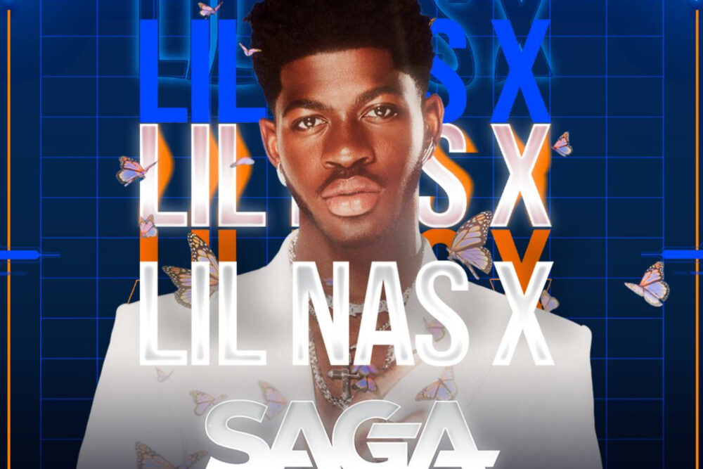 Poster Lil Nas X SAGA Festival 2023