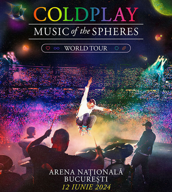 Concert Coldplay la Arena Națională în iunie 2024 BILETE