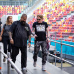 Axl Rose înaintea concertului Guns N'Roses de pe Arena Națională pe 16 iulie 2023