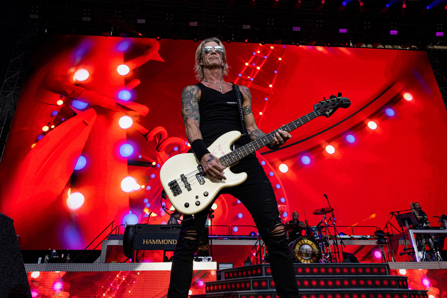 DUFF MCKAGAN în concertul Guns N'Roses de pe Arena Națională pe 16 iulie 2023