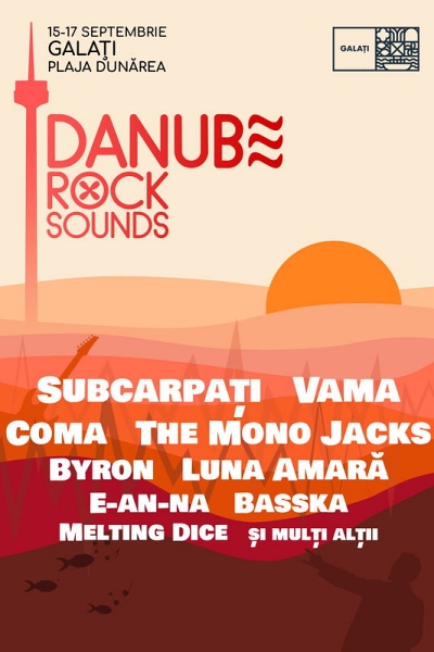 Poster eveniment Danube Rock Sounds 2023