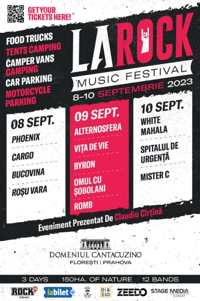 Poster eveniment LaRock Music Festival 2023