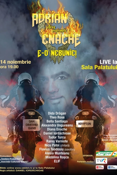 Poster eveniment Adrian Enache - \"E-o nebunie!\"
