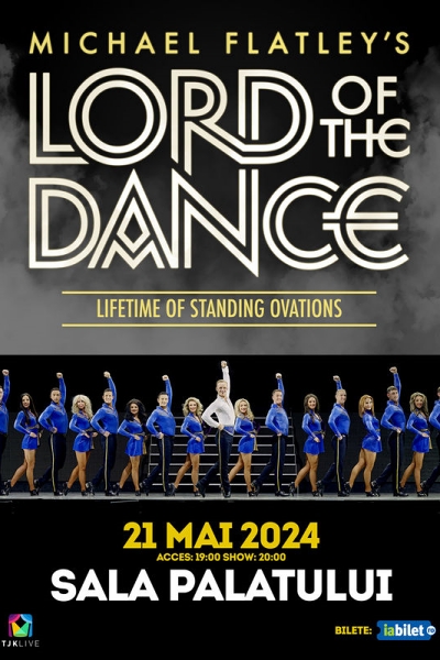 Poster eveniment Lord of the Dance - Lifetime of Standing Ovations