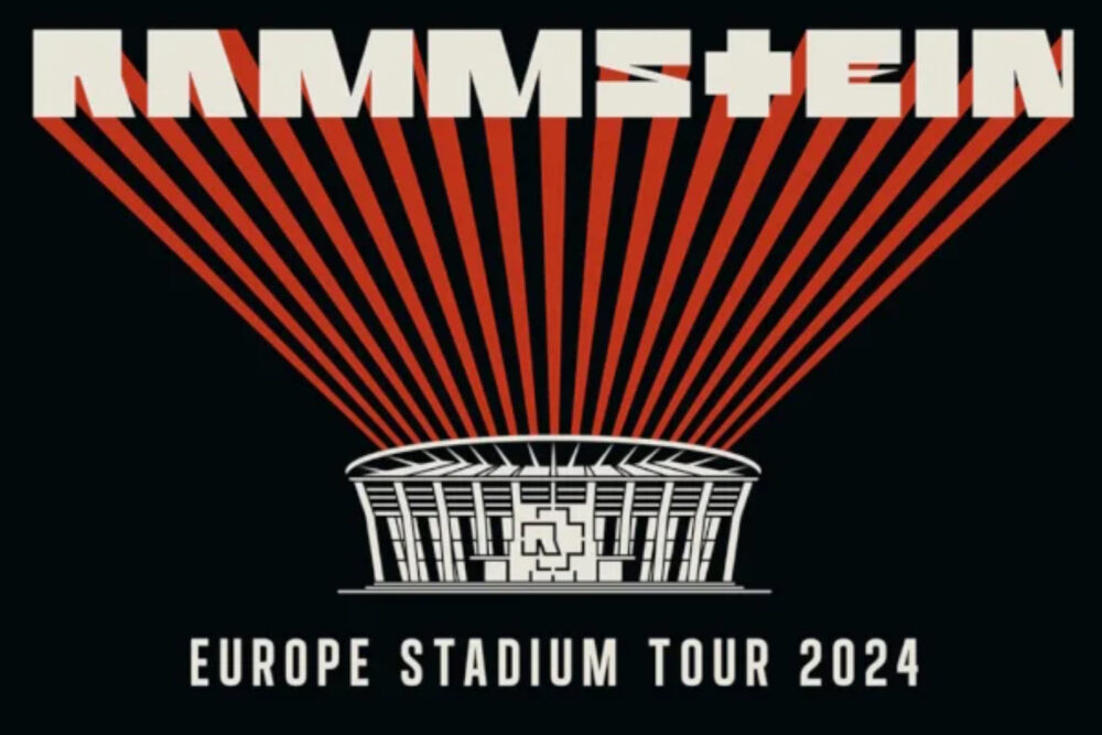 Poster turneu Rammstein 2024