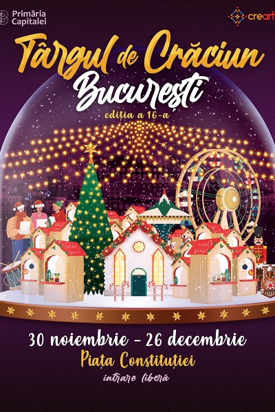 Poster eveniment Târgul de Crăciun București 2023