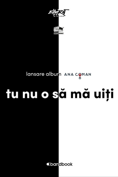 Poster eveniment Ana Coman - lansare album