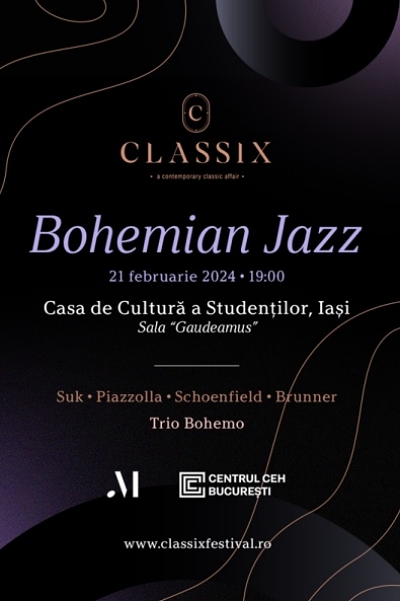 Poster eveniment Bohemian Jazz - Classix Festival 2024