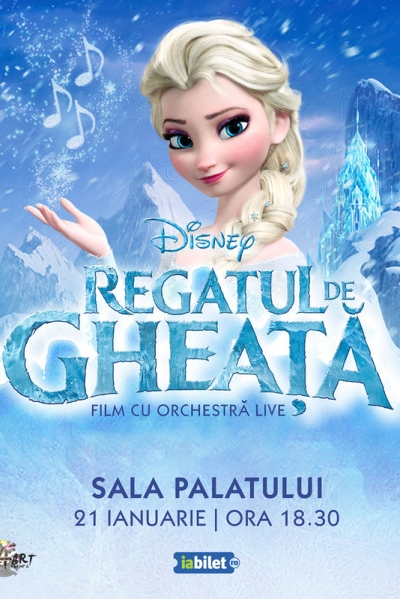 Poster eveniment Frozen - Regatul de Gheață