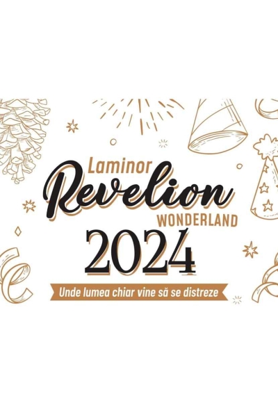 Poster eveniment Laminor Revelion Wonderland 2024