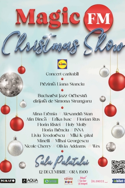 Poster eveniment Radioul lui Moș Crăciun prezintă Magic Christmas