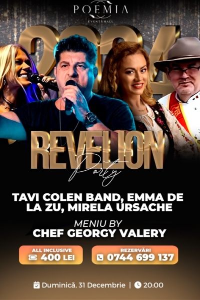Poster eveniment Revelion 2024 la Craiova