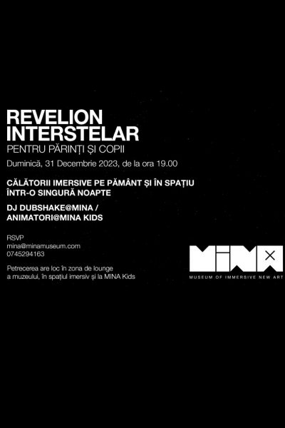 Poster eveniment Revelion Interstelar 2024