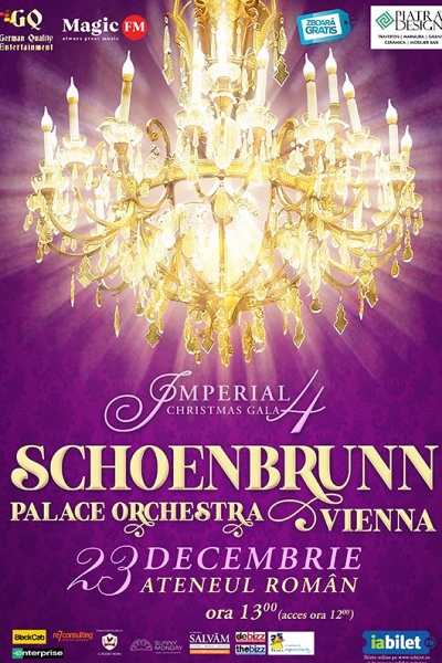 Poster eveniment Schoenbrunn Palace Orchestra Vienna 2023