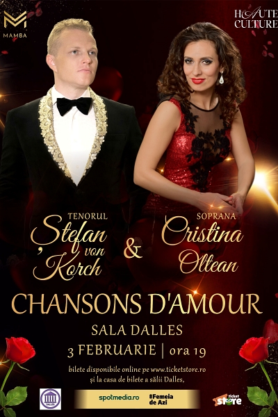 Poster eveniment Chansons D\'Amour