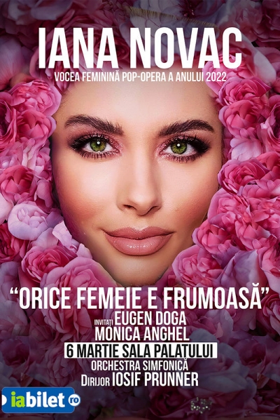 Poster eveniment Iana Novac - Orice femeie e frumoasă