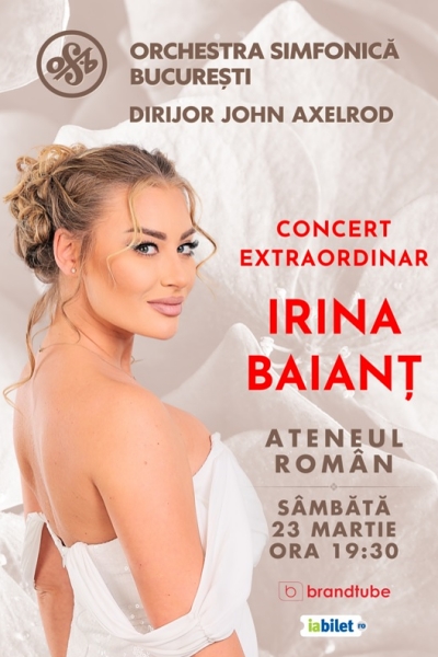 Poster eveniment Irina Baianț