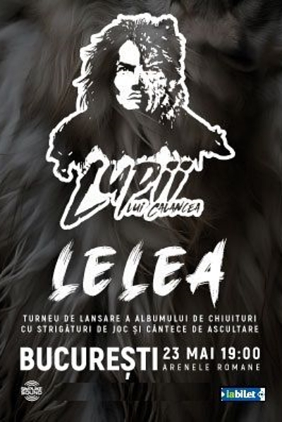 Poster eveniment Lupii lui Calancea - lansare album