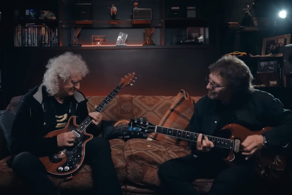 Brian May și Tony Iommi