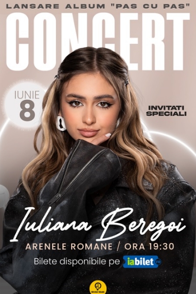 Poster eveniment Iuliana Beregoi - lansare album