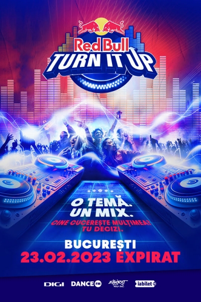 Poster eveniment Red Bull Turn It Up