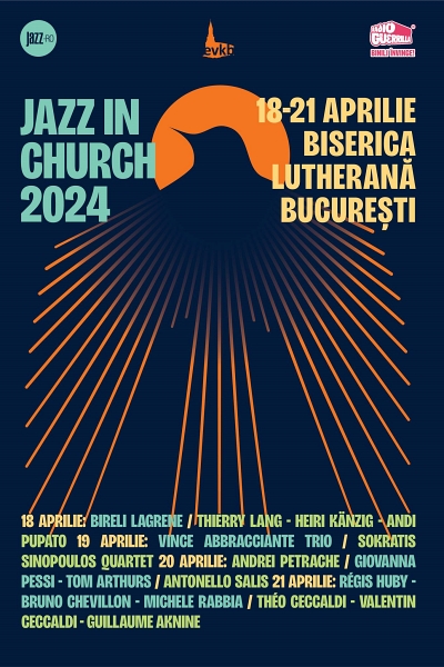 Poster eveniment Jazz in Church 2024