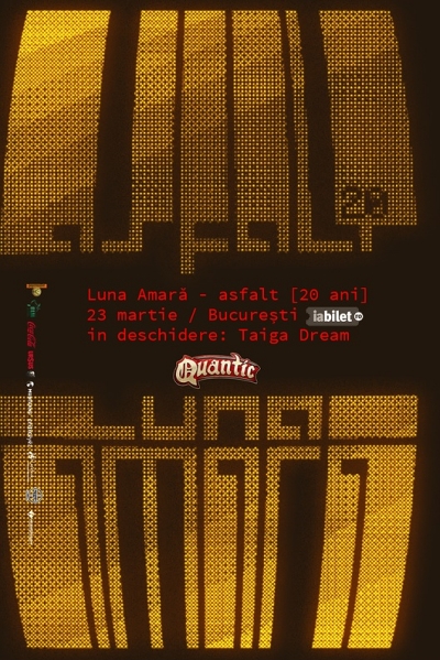 Poster eveniment Luna Amară - Asfalt - 20 de ani